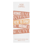 Naomi Campbell Here To Shine Eau de Toilette da donna 50 ml