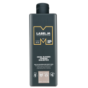 Label.M Cool Blonde Toning Shampoo tonizáló sampon platinaszőke és ősz hajra 300 ml