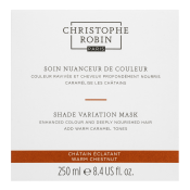 Christophe Robin Shade Variation Mask voedend masker met kleurpigmenten om lichte en middenbruine tinten te doen opleven Warm Chestnut 250 ml