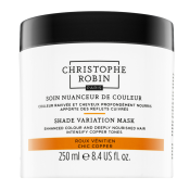 Christophe Robin Shade Variation Mask vyživující maska s barevnými pigmenty pro oživení měděných odstínů Chic Copper 250 ml