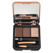 Makeup Revolution Brow Sculpt Kit paletta a szemöldök sminkeléséhez Medium