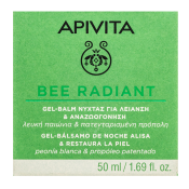 Apivita Bee Radiant nočni balzam Smoothing & Reboot Night Gel-Balm 50 ml