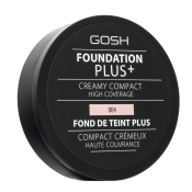 Gosh Foundation Plus + produs compact pentru uniformizarea culorii tenului 004 Natural 9 g