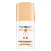 Pharmaceris F Capilar-Correction Fluid SPF20 Bronze szépítő fluid az egységes és világosabb arcbőrre 30 ml