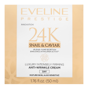 Eveline 24k Snail & Caviar Anti-wrinkle Cream voedende crème met Slakken Extract 50 ml