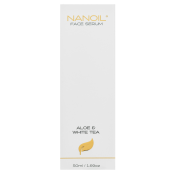 Nanoil Aloe & White Tea Face Serum élénkítő szérum hidratáló hatású 50 ml