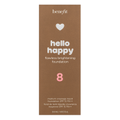 Benefit Hello Happy Flawless Brightening Foundation podkład - fluid SPF 15 08 30 ml