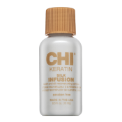 CHI Keratin Silk Infusion vlasová kúra pre hrubé a nepoddajné vlasy 15 ml
