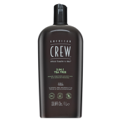 American Crew 3-in-1 Tea Tree șampon, balsam și un gel de duș pentru folosirea zilnică 1000 ml