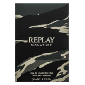 Replay Signature for Him Eau de Toilette bărbați 50 ml