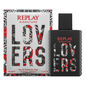 Replay Signature Lovers Eau de Toilette da uomo 100 ml
