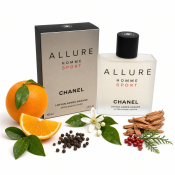 Chanel Allure Homme Sport aftershave voor mannen 100 ml