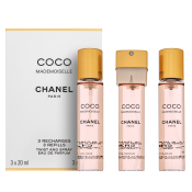 Chanel Coco Mademoiselle - Refill Eau de Parfum voor vrouwen 3 x 20 ml
