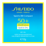 Shiseido Sports BB Compact SPF50 Polvo para unificar el tono de la piel Very Dark 12 g