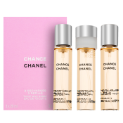 Chanel Chance - Refill woda toaletowa dla kobiet 3 x 20 ml
