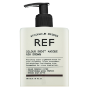 REF Colour Boost Masque voedend masker met kleurpigmenten om de kleur te doen herleven Ash Brown 200 ml
