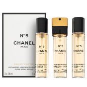 Chanel No.5 - Refill Toaletna voda za ženske 3 x 20 ml