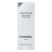 Chanel Platinum Egoiste balsamo dopobarba da uomo 75 ml