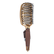 Olivia Garden NanoThermic Flex Combo haarborstel met Nylon en Varkenshaar