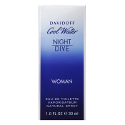 Davidoff Cool Water Night Dive Woman тоалетна вода за жени 30 ml