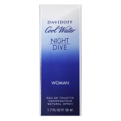 Davidoff Cool Water Night Dive Woman тоалетна вода за жени 50 ml