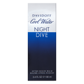 Davidoff Cool Water Night Dive balsamo dopobarba da uomo 100 ml