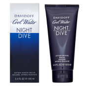 Davidoff Cool Water Night Dive balsamo dopobarba da uomo 100 ml