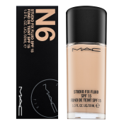MAC Studio Fix Fluid Foundation SPF15 dlouhotrvající make-up pro sjednocenou a rozjasněnou pleť N6 30 ml