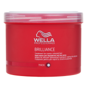 Wella Professionals Brilliance Treatment masker voor stug en gekleurd haar 500 ml
