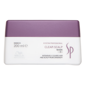 Wella Professionals SP Clear Scalp Mask masker tegen roos 200 ml