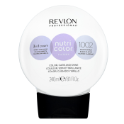 Revlon Professional Nutri Color Filters 3in1 Cream voedend masker met kleurpigmenten om de kleur te doen herleven 1002 Pale Platinum 240 ml
