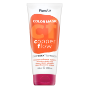 Fanola Color Mask vyživujúca maska ​​s farebnými pigmentmi pre oživenie farby Copper Flow 200 ml