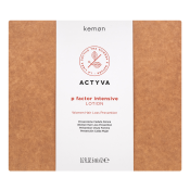 Kemon Actyva P Factor Intensive Lotion Women Hair Loss Prevention грижа без изплакване Против косопад 12 x 6 ml