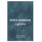Dolce & Gabbana Light Blue Eau de Toilette férfiaknak 125 ml