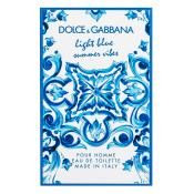 Dolce & Gabbana Light Blue Summer Vibes Pour Homme Eau de Toilette férfiaknak 75 ml