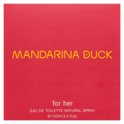 Mandarina Duck For Her Eau de Toilette nőknek 100 ml