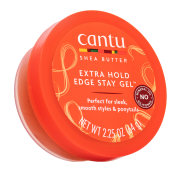Cantu Shea Butter Firm Hold Edge Stay Gel Haargel für perfekte Flechtfrisuren 64 g