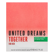 Benetton United Dreams Together For Her Eau de Toilette für Damen 80 ml