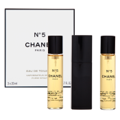 Chanel No.5 - Twist and Spray Toaletna voda za ženske 3 x 20 ml