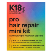 K18 Pro Hair Repair Mini Kit zestaw dla regeneracji, odżywienia i ochrony włosów 30 ml + 15 ml