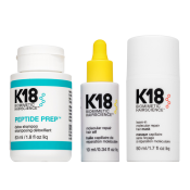 K18 Damage Repair Starter Set комплект за укрепване на фибрите на косъма 53 ml + 50 ml + 10 ml