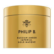 PHILIP B Russian Amber Imperial Gold Masque vyživující maska pro lesk vlasů 236 ml