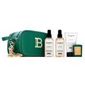 Balmain Hair Couture Limited Edition Green Pouch Set regalo per evidenziare la struttura dell'acconciatura