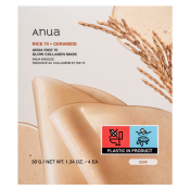 Anua Rice 70 + Ceramide osvježavajuća gel-maska Glow Collagen Mask 4 x 38 g