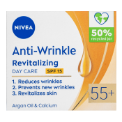 Nivea Anti-Wrinkle Vernieuwende Dagcrème + Revitalizing Day Care 55+ 50 ml