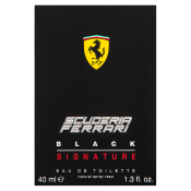 Ferrari Scuderia Black Signature Eau de Toilette férfiaknak 40 ml