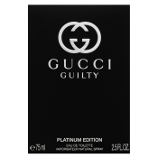 Gucci Guilty Platinum Eau de Toilette nőknek 75 ml