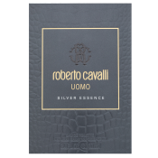 Roberto Cavalli Uomo Silver Essence Eau de Toilette férfiaknak 100 ml