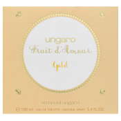 Emanuel Ungaro Fruit d'Amour Gold Eau de Toilette da donna 100 ml