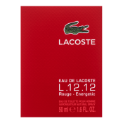 Lacoste Eau de Lacoste L.12.12. Rouge Energetic Eau de Toilette férfiaknak 50 ml